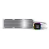 CPU aušintuvas MONtech HyperFlow Digital 360 (W) – 360 mm skysčio aušinimo sistema, balta