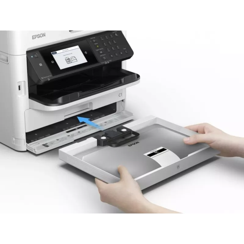 Monochrominis rašalinis daugiafunkcis spausdintuvas Epson WorkForce Pro WF-M5799DWF A4, didelės apkrovos 60K–100K puslapių