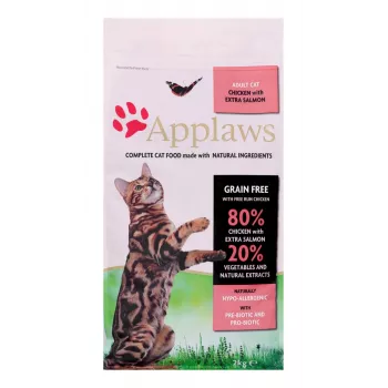 Sausas kačių ėdalas Applaws Adult Chicken & Salmon 2 kg – be grūdų