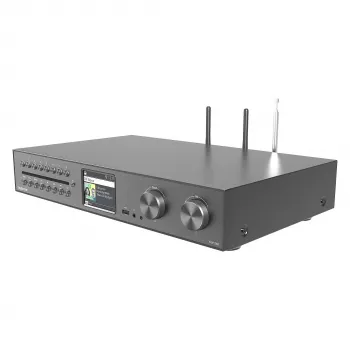 Telestar 5700550 internetinis radijas, skaitmeninis, juodas, metalinis