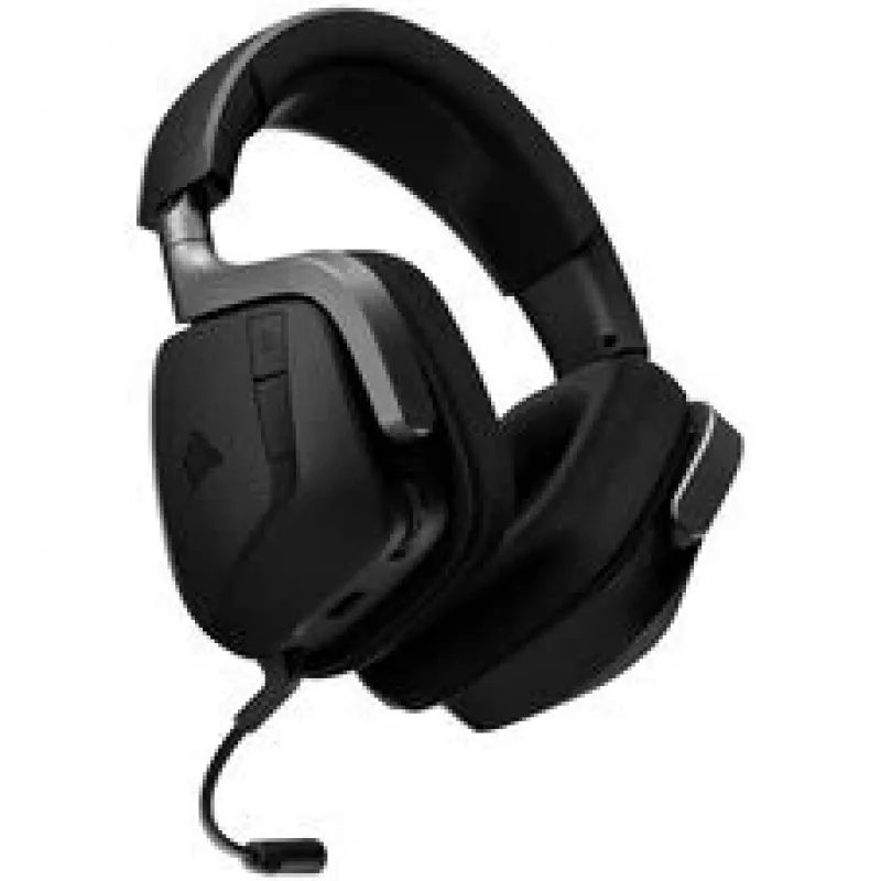 Belaidės žaidimų ausinės CORSAIR VOID V2 MAX — Carbon, RGB apšvietimas, 7.1 erdvinis garsas