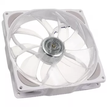 Aušintuvo ventiliatorius NoiseBlocker NB-eLoop X B14-P ARGB PWM 140 mm baltas