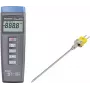VOLTCRAFT K101 + TP 203 temperatūros matavimo prietaisas -200 iki +1370 °C, K tipo zondas