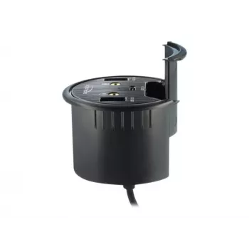 DeLOCK 62794 Į stalą montuojamas USB centras su 3 prievadais