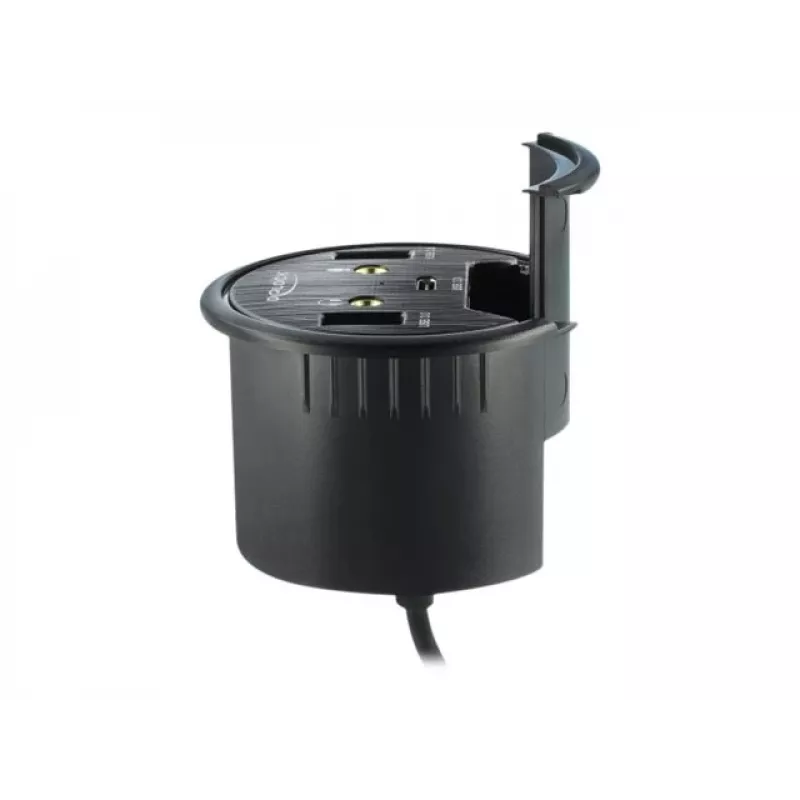 DeLOCK 62794 Į stalą montuojamas USB centras su 3 prievadais