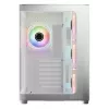 LC-Power Gaming 8001W Pro-Storm Light Midi Tower ATX kompiuterio korpusas, baltos spalvos (LC-8001W-ON)