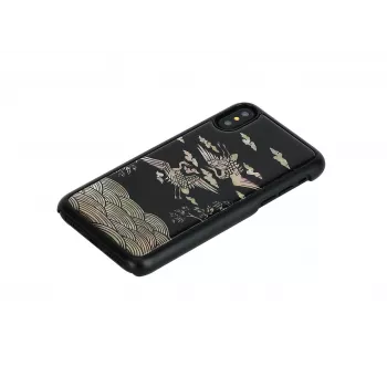 iKins apsauginis dėklas iPhone XS / XS Max — Crane Black