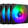 3 vnt. komplektas COOLER MASTER Mobius 120P ARGB ventiliatorių