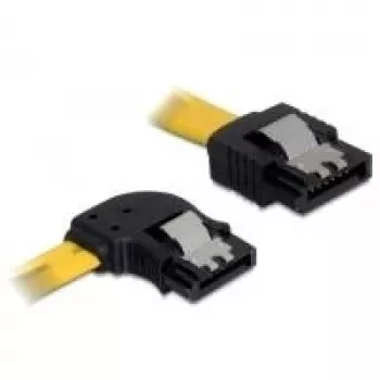 SATA kabelis DeLOCK 82493 50 cm geltonas
