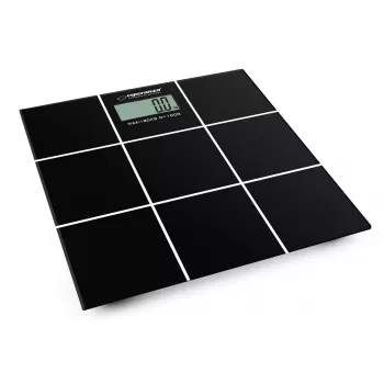Asmeninės vonios svarstyklės Esperanza EBS004 – elektroninės, 180 kg, juodas stiklas