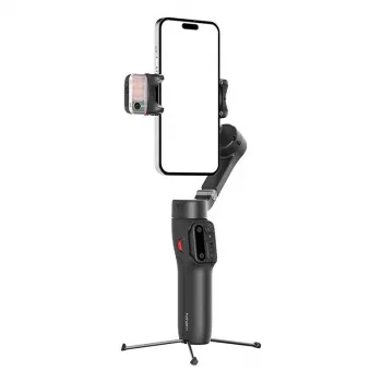 3 ašių išmaniojo telefono gimbalas Hohem iSteady V3 Kit – juodas, lengvas, 3 ašių stabilizacija