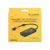 USB šakotuvas DeLOCK USB 3.0 Type-C 3 prievadai