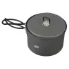 ESBIT puodų rinkinys su alkoholiniu degikliu, aliuminis 1,5 L, Ø15,4 cm, H115 mm, juodas