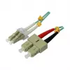 Synergy 21 S216754 Šviesolaidinis kabelis 0,5 m 2x LC 2x SC OM3 Vandens spalvos (S216754)