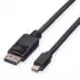 DisplayPort kabelis ROLINE 11445636 3 m DisplayPort – Mini DisplayPort