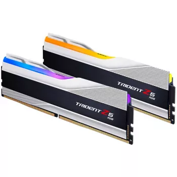G.Skill Trident Z5 RGB DDR5 atminties rinkinys 48 GB (2 x 24 GB) 8000 MHz sidabrinis