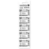 Ličio moneta/plokščia baterija everActive CR2450, 3 V, 5 mm aukščio – pakuotė po 5 vnt.