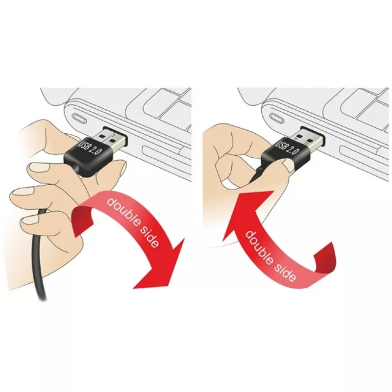 USB laidas DeLOCK EASY-USB 2.0-A Micro-B 5m