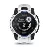 Išmanusis laikrodis GARMIN Instinct 2 45 mm, MIP 0,9 colio (176×176), GPS, Solar, Silikoninis dirželis Mėlyna/Balta