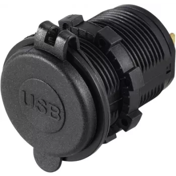 VOLTCRAFT USB dvigubas lizdas 12-24V 4,8A 12/24 V (VC-14491020)