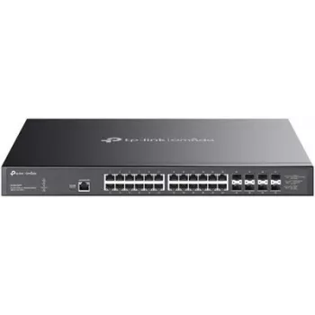 TP-Link Omada 32 prievadų 10GE L2+ valdomas jungiklis su 24 prievadais PoE++