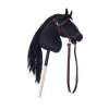 Arklinkas ant lazdos HOPPIHORSE Hobby Horse A3 juodas