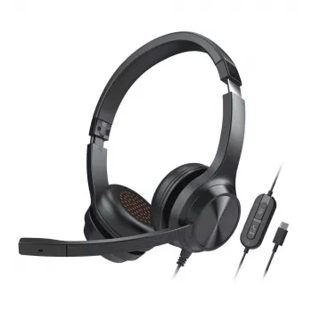 Ausinės Creative Chat USB on-ear, laidinės, stereo, juodos