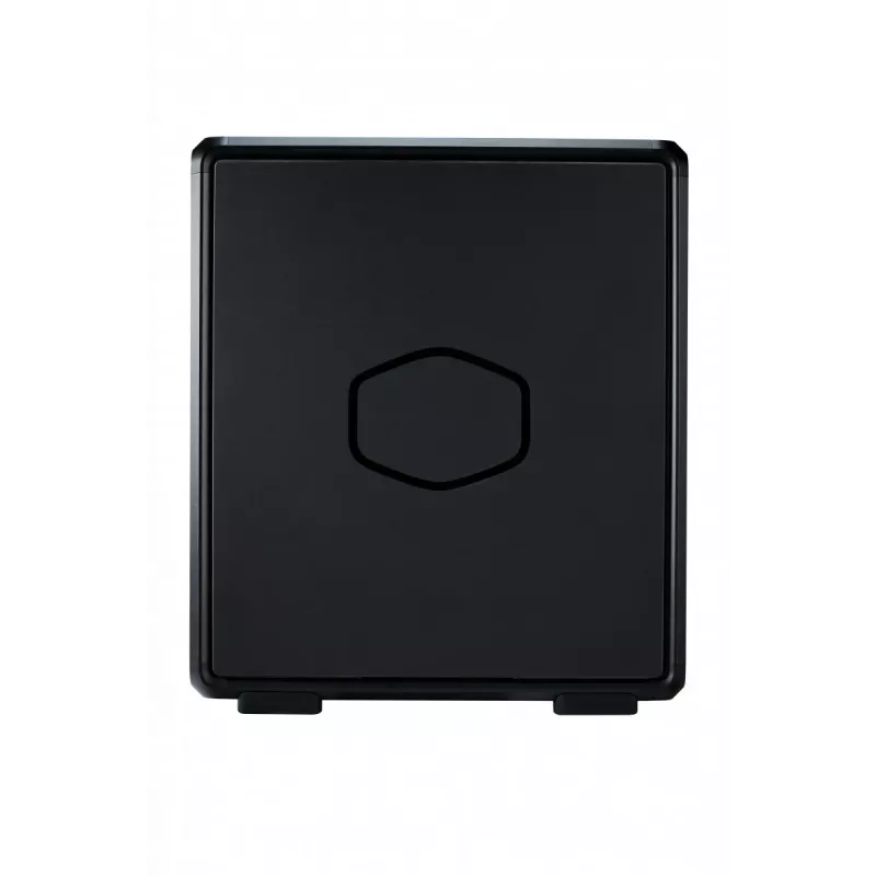 PC korpusas Cooler Master MasterFrame 500 Mesh – juodas su permatomu šonu, ATX/EATX, 2x200 mm priekyje, 1x120 mm gale