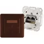 ShiverPeaks S-Conn BS74280-BR sieninis lizdas 2 x RJ-45 rudas
