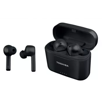 Belaidės ausinės Toshiba Airhush RZE-BT1050E juodos