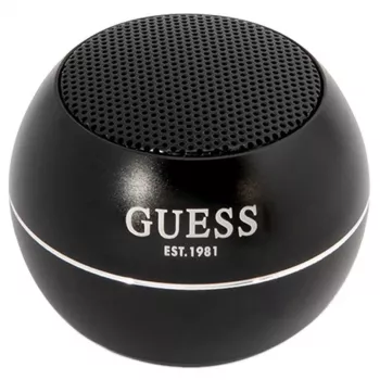 Belaidis garsiakalbis Guess Mini Bluetooth Speaker 3W juodas