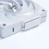 Lian Li UNI FAN 12CL1W3W baltas 120 mm belaidis korpuso ventiliatorius – modulinis, suderinamas su PWM valdikliu