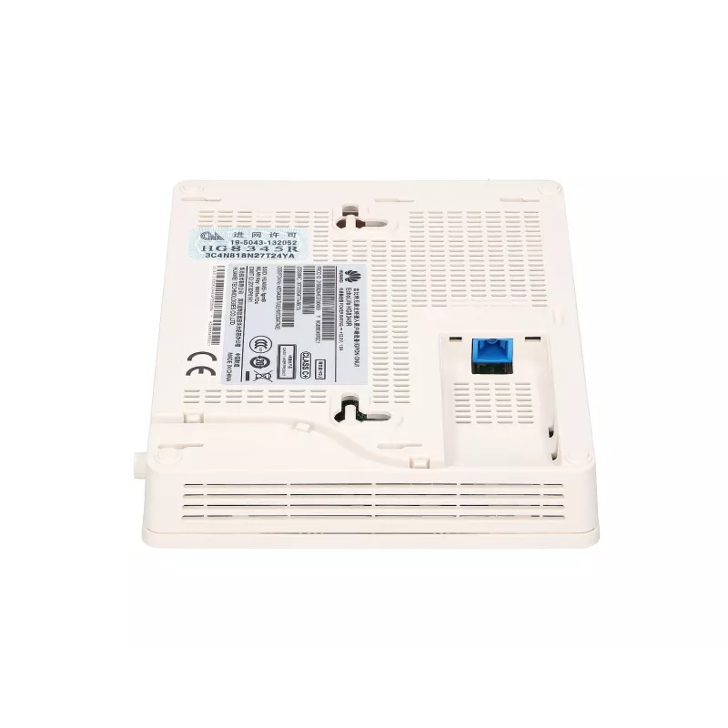 ONU GPON HUAWEI HG8345R (4 FE prievadai + belaidis ryšys) C+ klasė su vidine antena