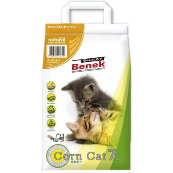 Super Benek CORN 4,4 kg (7 L) biologiškai skaidus kukurūzų kraikas katėms