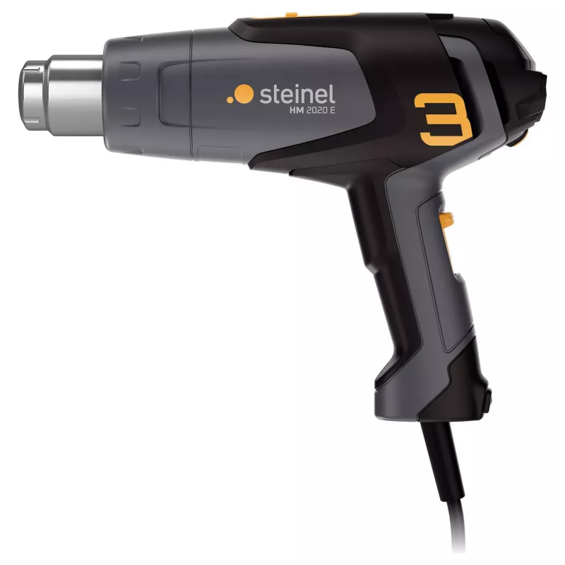 Šilumos pistoletas Steinel HM 2020 E 2000 W su reguliuojama temperatūra ir ergonomiška rankena