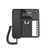 DECT telefono laidinis ragelis Gigaset DESK 800A, 200 kontaktų telefonų knyga, juoda