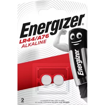 Energizer šarminės baterijos LR44 / A76 2 vnt., 1,5 V
