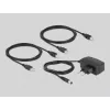 DeLOCK 11494 USB jungiklis 4 kompiuteriams, juodas, USB Type-A / Type-B, 0.48 Gbit/s