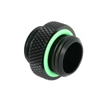 Barrow tiesus adapteris G1/4 colio AG į G1/4 colio AG, 5 mm - juodas