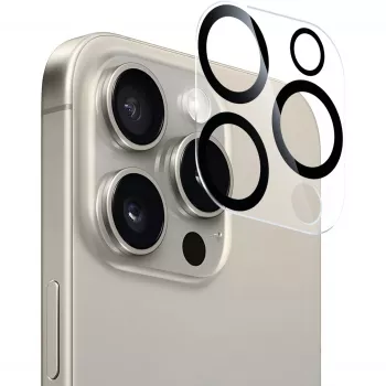 NEVOGLASS 3D kameros apsauginis stiklas iPhone 16 /16 Plus