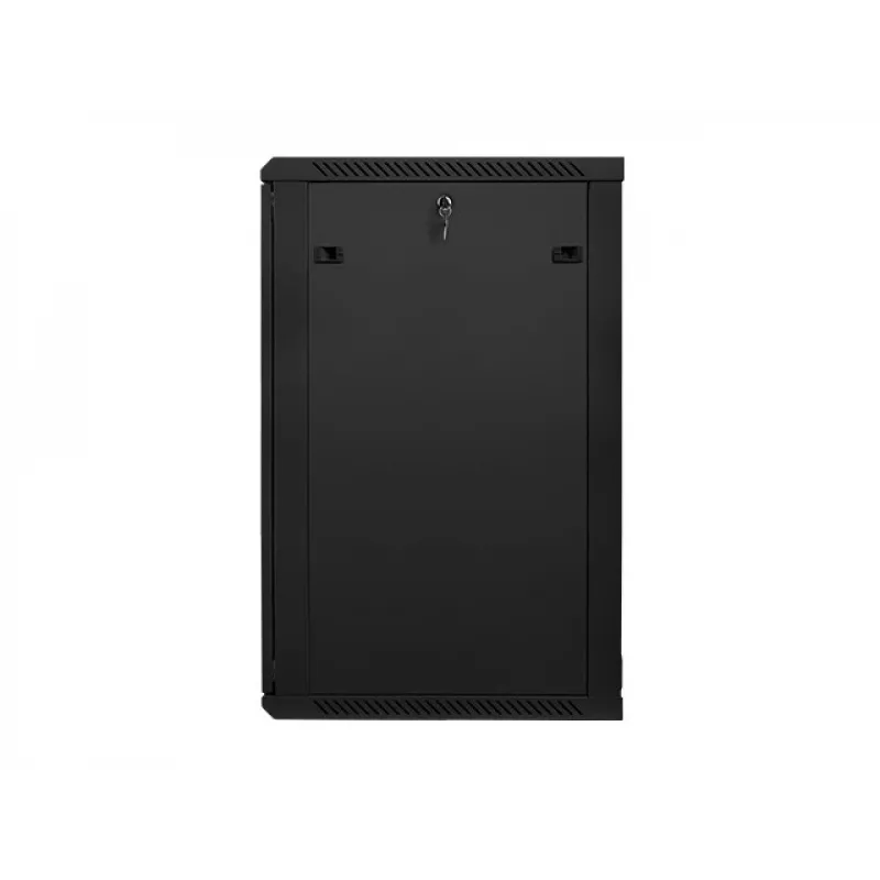 Sieninis montavimo stovo spintelės korpusas Lanberg 19'' 22U 600x600mm juodas (stiklinės durys)
