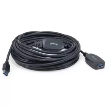 Equip 133347 USB ilginimo laidas USB 3.2 Gen 1 (3.1 Gen 1) 10 m USB A juodas