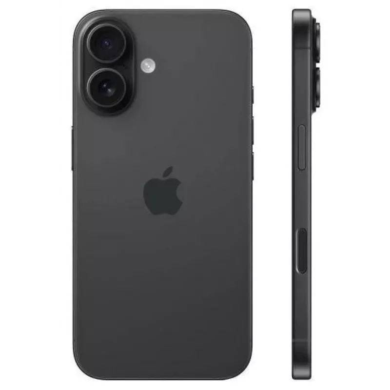 Išmanusis telefonas Apple iPhone 16 Plus 6,7 colio 128 GB juodos spalvos