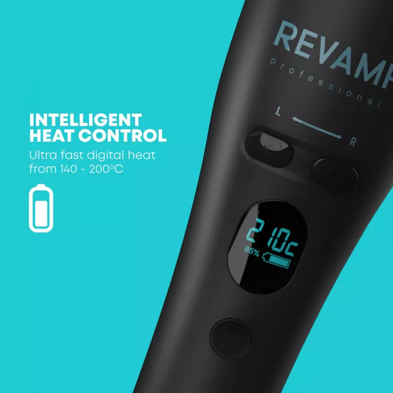 Revamp CL-2750-EU2 iGEN Cordless Progloss Hollywood Curl automatinė besisukanti garbanojimo priemonė