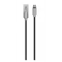 USB įkrovimo ir duomenų laidas Devia Storm Series cinko lydinys 5V 2.1A 1 m