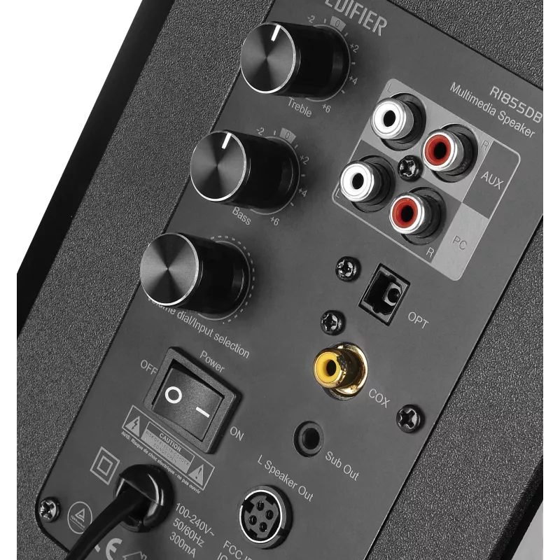 Edifier Studio R1855DB Bluetooth garsiakalbiai (lentyniniai) - juodi