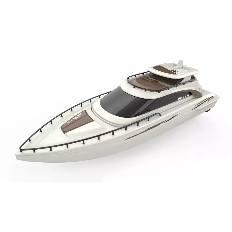 Radijo bangomis valdomas jachtos modelis Amewi Rising Sun Cruise Yacht 380mm su elektriniu varikliu ir 800mAh baterija