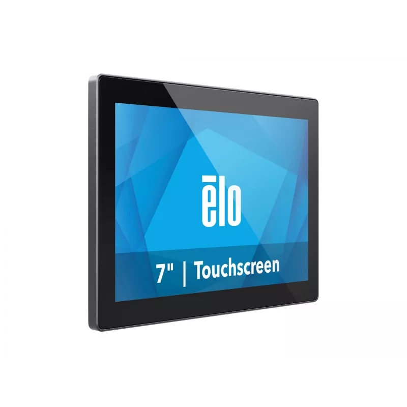 Elo 0704LS liečiamasis monitorius, 17,8 cm (7 inch), talpinė technologija, 10 taškų, USB-C, komplektas, tamsiai pilkas