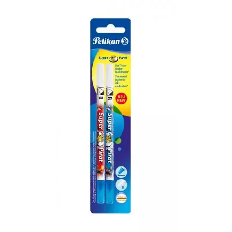 Trintukas Pelikan Super-Pirat F/B įvairiaspalvis 2 vnt.