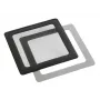 Dulkių filtras DEMCiflex DF0002 80 mm ventiliatoriui, juodas, 105,3 × 105,3 mm